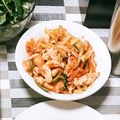 kanapons's cooksnap of when they made ささみとキムチのナムル.