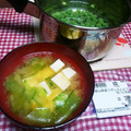 めみたん☆'s cooksnap of when they made エコ☆節約☆うすいえんどうの皮の味噌汁.