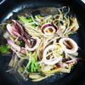 ☆みたろう☆'s cooksnap of when they made 相性抜群！！イカ白菜セロリのシンプル炒め.