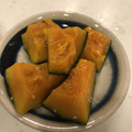 yuzriha's cooksnap of when they made レンジで簡単和総菜◎かぼちゃのバター醤油.