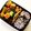 クックD9AAMX☆'s cooksnap of when they made キャラ弁＊簡単♪たぬきおにぎりの秋弁当.