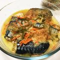 ケスケの嫁's cooksnap of when they made サバの紙包み ☆ レンジ蒸し.