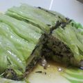 まんまるかえる's cooksnap of when they made ひじき入り☆ひき肉とキャベツの重ね蒸し♪.