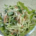 シロノワール's cooksnap of when they made 貝割れ大根とかにかまのサラダ♪.