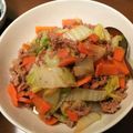 クック8MGGJ5☆'s cooksnap of when they made 【龍愛】豚ひき肉と白菜のトロミ煮.