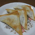 こまたんこまたん's cooksnap of when they made 揚げないサモサ風春巻き✽工程つき✽.