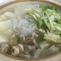 papikun's cooksnap of when they made 圧力鍋で時短！博多老舗店風☆鶏の水炊き.