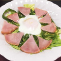でっぷー's cooksnap of when they made キャベツとハムとピーマンの巣ごもり卵.