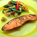 デュランダル's cooksnap of when they made 秋鮭のみりんマスタード漬け焼き.