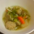 まんちかん616's cooksnap of when they made 胃腸に優しい♡体ポカポカ♪♪鶏団子スープ.