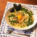 annin★'s cooksnap of when they made 納豆パスタ.
