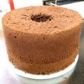 クックPT1EOK☆'s cooksnap of when they made しっとり濃厚✿チョコレートシフォンケーキ.