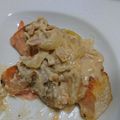 可愛い小鳥たち's cooksnap of when they made 鮭と小松菜、失敗しないクリームソース添え.