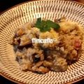 fincafe's cooksnap of when they made きのこのリゾット.