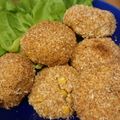 いおこと's cooksnap of when they made 超簡単＊揚げない＊おからカレーコロッケ.