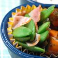 ゆうかりコアラ's cooksnap of when they made スナップえんどうのベーコン炒め.