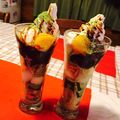 seichan☆'s cooksnap of when they made 抹茶寒天◇抹茶パフェ☆カンタン.