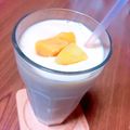 クッキーはぁと。's cooksnap of when they made 簡単♪ マンゴーラッシー.