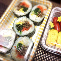 oyuking's cooksnap of when they made 簡単♡ 韓国のり巻きキンパ.