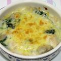 はやみちゃん's cooksnap of when they made ホクホク＾＾里芋のグラタン.