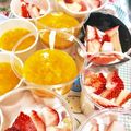 chiaki0818's cooksnap of when they made とろ～りマンゴーのカップレアチーズケーキ.
