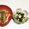 るんしの's cooksnap of when they made たこときゅうりの酢の物.