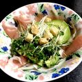 くーちゃん＆もも's cooksnap of when they made 生ハム×アボカドdeさっぱりサラダ♪.