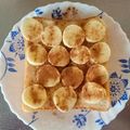 瑠依子's cooksnap of when they made 簡単美味❗シナモンバナナトースト.