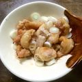 saoringoma's cooksnap of when they made お酒のつまみに✩鶏皮ポン酢.