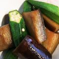 クック386N50☆'s cooksnap of when they made フライパンで簡単☆茄子とおくらの甘辛炒め.