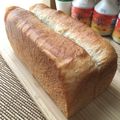 さくらはうす。's cooksnap of when they made 全粒粉入り「ココナッツオイル豆乳食パン」.