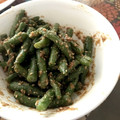 LINDA★8's cooksnap of when they made いんげんの胡麻和え.