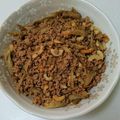 ひなひーな's cooksnap of when they made ご飯が進む❣肉味噌ゴボウ.