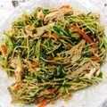 ねぞろ's cooksnap of when they made ダシダが決め手☆レンジで簡単！豆苗ナムル.