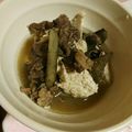 ゆっけどーん's cooksnap of when they made 牛肉とごぼうと豆腐の味噌煮.