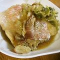 低カロ探検隊's cooksnap of when they made 簡単☆冷凍赤魚の煮付け.