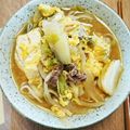 かづぴ's cooksnap of when they made おひとり様☆キムチうどんすき.
