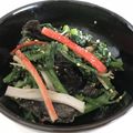 アンドーナツ☆'s cooksnap of when they made 春菊とカニカマのごま辛子あえ.