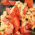 ✳︎あーしゅ✳︎'s cooksnap of when they made ハーブチキンの前菜パスタ.