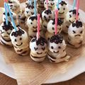 適当なマメチカ's cooksnap of when they made クリスマスに☆雪だるまケーキポップ。.