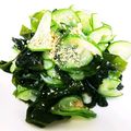 ユーロン's cooksnap of when they made きゅうりと若布の和え物.