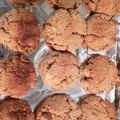 クックQXNV18☆'s cooksnap of when they made HMで作るヘルシーで簡単なきな粉パン.