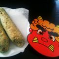 キャラメグ♪'s cooksnap of when they made 節分～恵方巻き風丸かぶりクッキー.