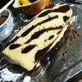 ミニマフィン's cooksnap of when they made 節分に！鬼のパンツの大豆粉ロールケーキ.