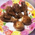 K0A9O0R8U♪'s cooksnap of when they made あっさり味！鶏手羽元＆卵★甘酢醤油煮★.