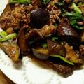 ラクダホテル's cooksnap of when they made 茄子とニラと豚ミンチの甜麺醤炒め.