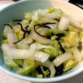 ★Ayan0311★'s cooksnap of when they made 旨味が増した☆白菜の塩昆布和え.