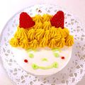 カヘルさん's cooksnap of when they made 節分☆オニちゃんの簡単キャラケーキ☆.