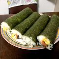 アル君's cooksnap of when they made 簡単♡韓国のり巻き キンパプ♡巻き寿司.