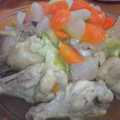 比☆心's cooksnap of when they made 手羽元と大根の塩ネギ煮　.